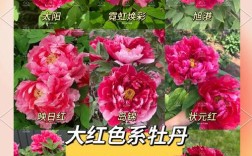 牡丹花各品种的花型