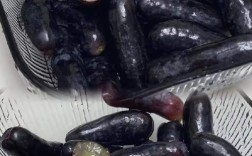 黑色长条葡萄是什么品种？