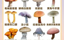 蘑菇品种名称图片有哪些？