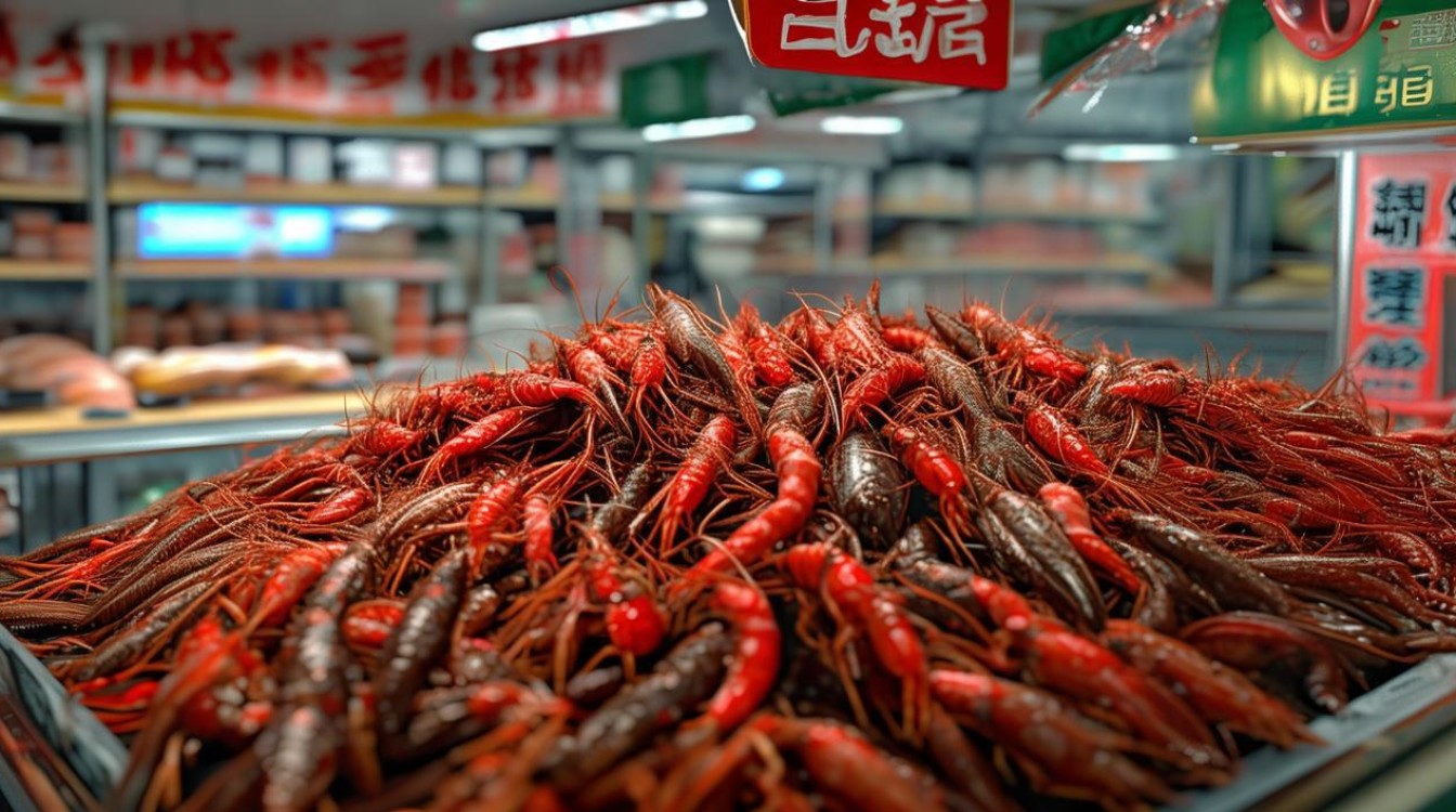 水产店购进一批小龙虾，如何挑选最新鲜的？-图3