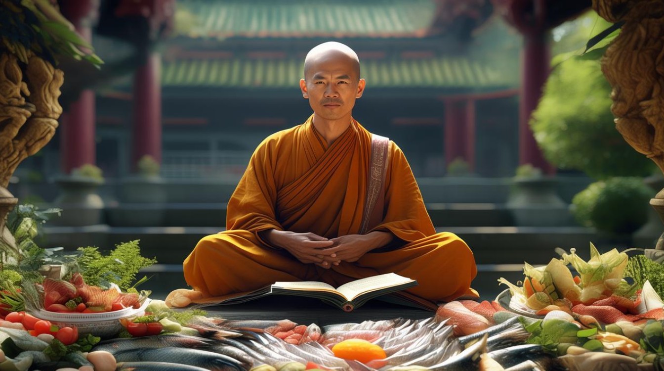 信佛可以吃水产吗？佛教饮食观与水产养殖如何平衡？-图4