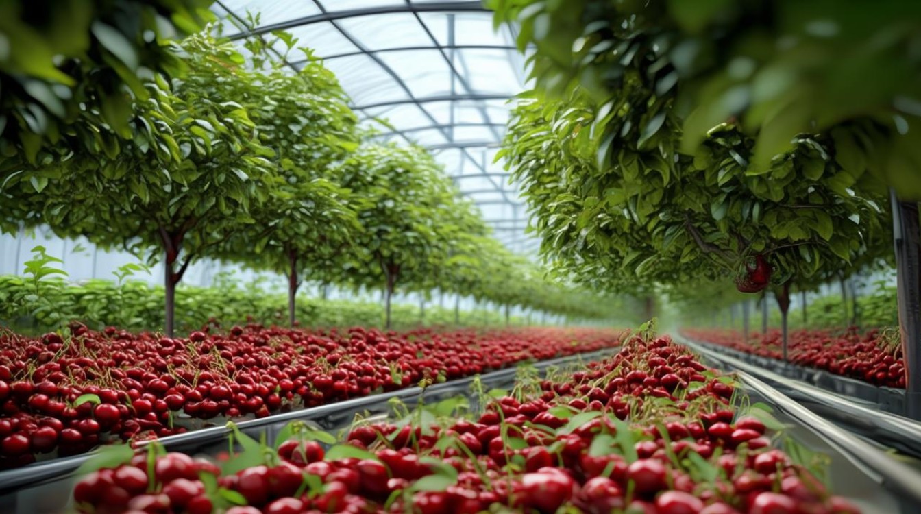 暖棚大樱桃怎么栽培？高效种植技术全解析-图2