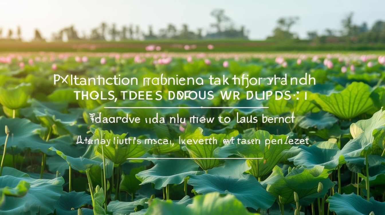 莲子种植技术与亩产，莲子种植技术与亩产量的关系-图1