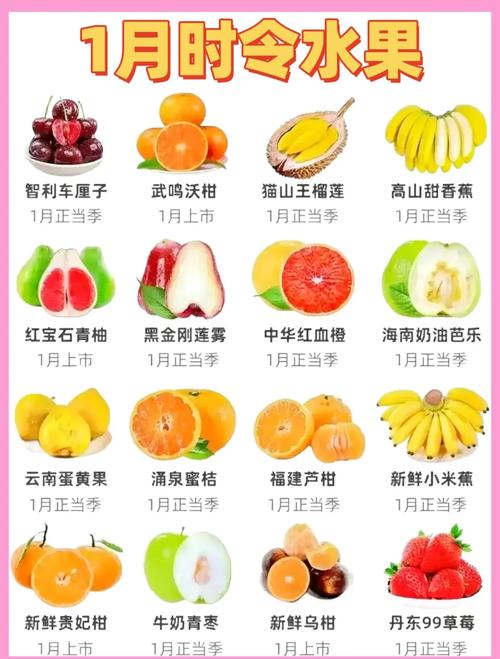 水果品种大全图片有哪些常见种类？-图3