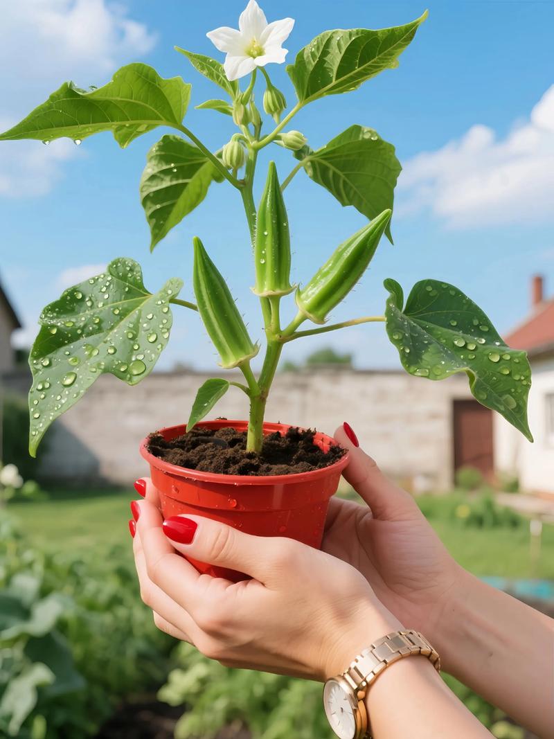 水果秋葵栽培技术视频-图3