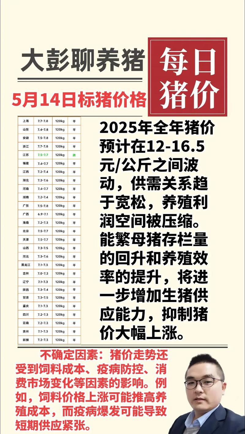 2025年生猪价格会涨还是跌?-图2 2025年生猪价格会涨还是跌?-图2