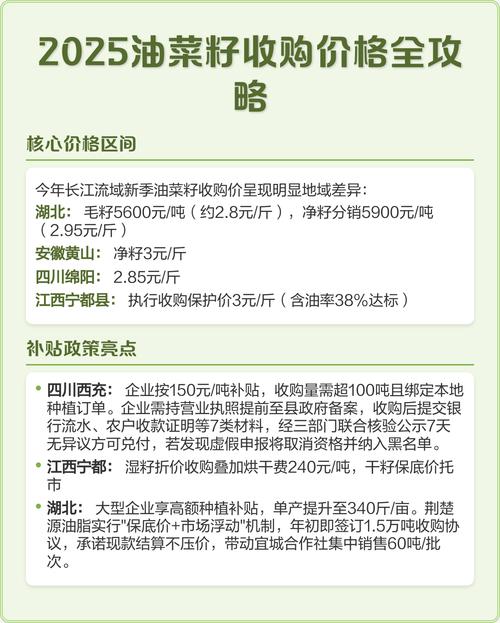 2025年油菜籽价格会涨还是跌?-图1 2025年油菜籽价格会涨还是跌?-图1