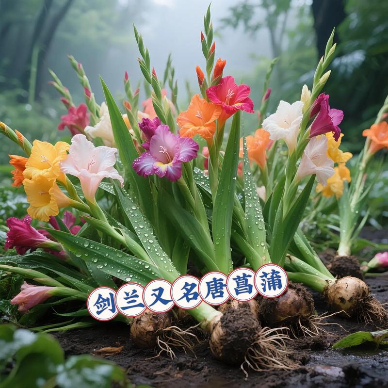 剑兰是兰花吗?还是只是名字像?-图2 剑兰是兰花吗?还是只是名字像?-图2