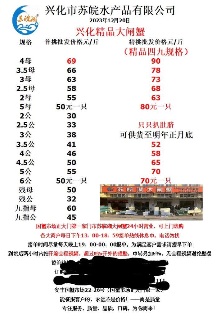 南京高淳螃蟹现在价格多少钱一斤？-图1