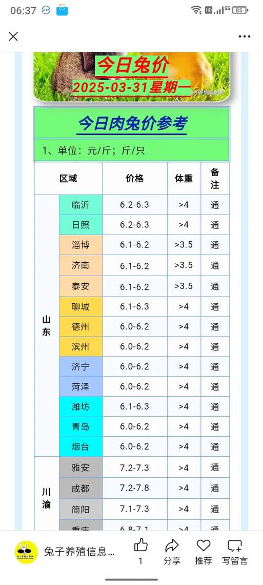 潍坊獭兔价格最新行情如何？-图3