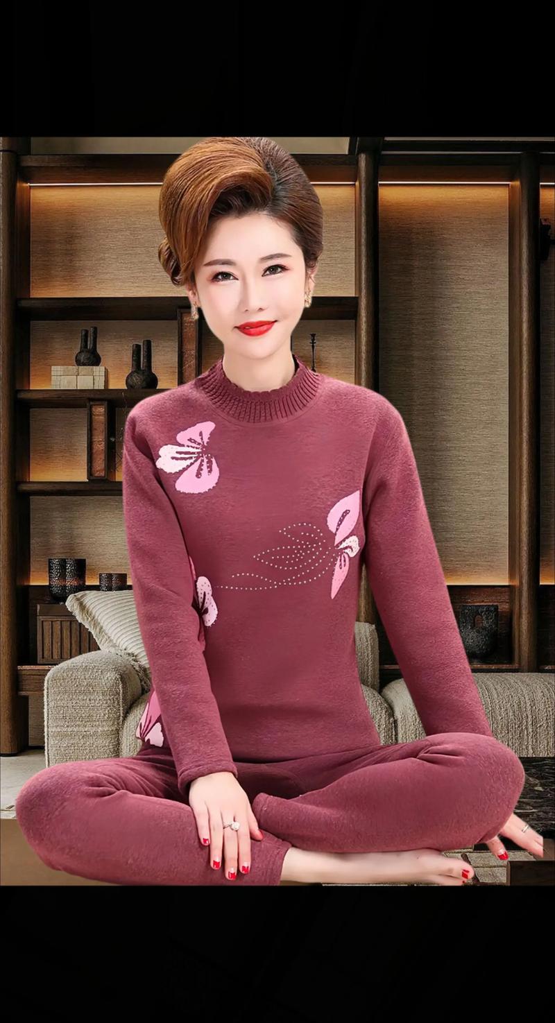 女士冬季保暖套装价格多少？-图1