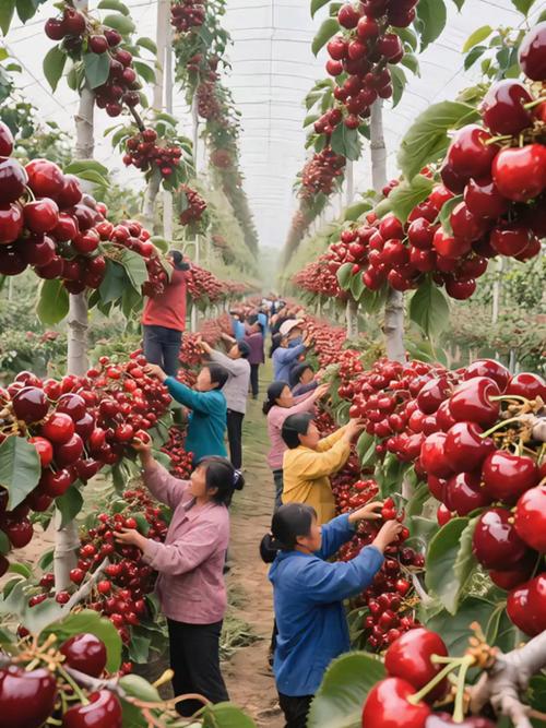 某县引入樱桃种植技术，前景如何？-图2