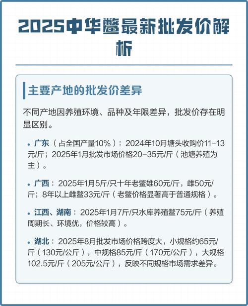 2025甲鱼价格行情-图1