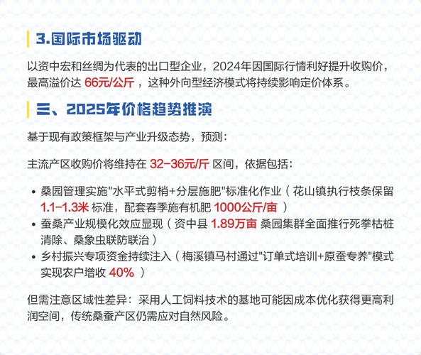 2025春季蚕茧价格会涨还是跌？-图1