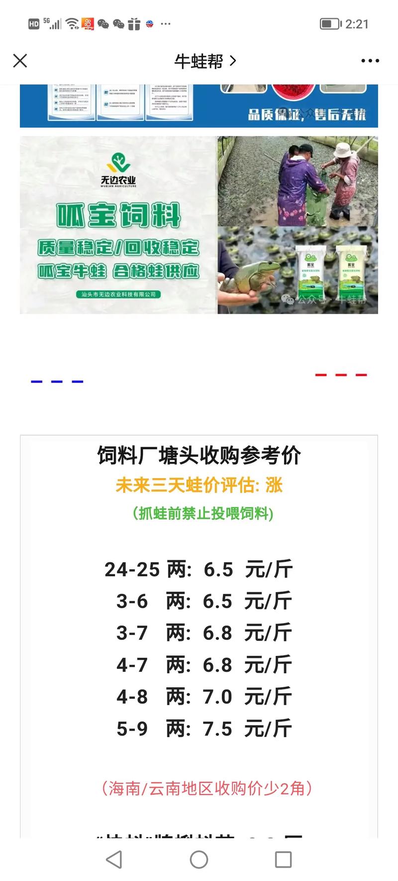 2025牛蛙价格走势-图1