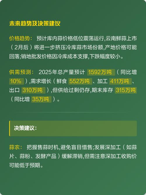 2025年大蒜收购价会涨还是跌？-图2