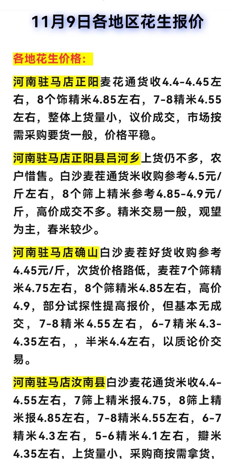 今日河南花生收购价多少？-图2