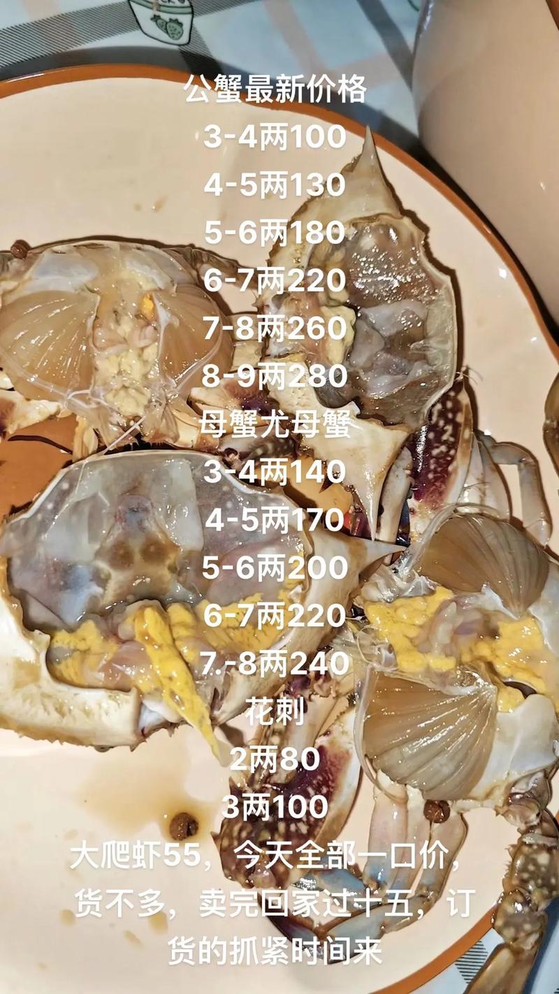 螃蟹最新批发价多少？-图2